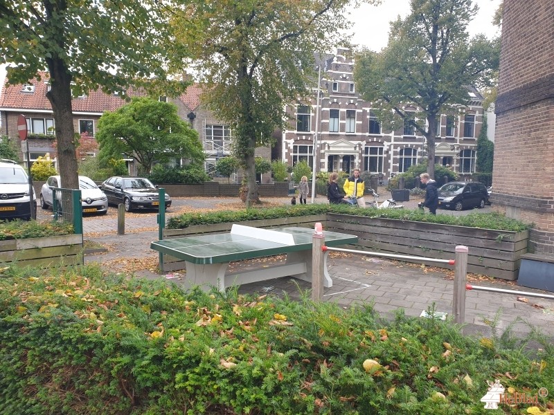 Speeltuintje naast Zuiderkerk uit Zwolle