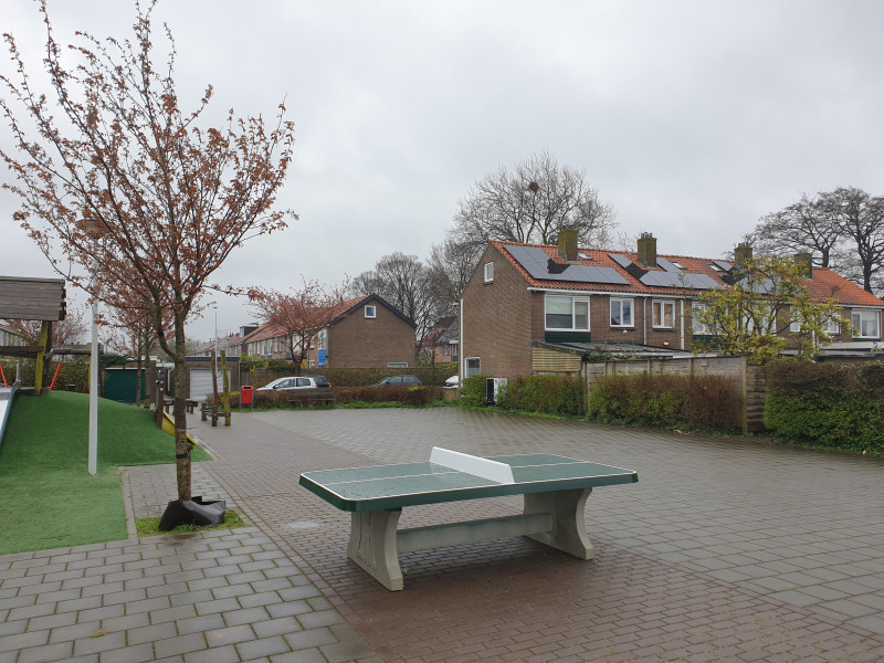 Speelplek Kievitstraat Westzaan uit Westzaan