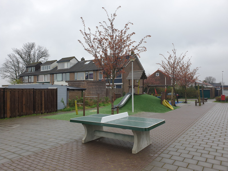 Speelplek Kievitstraat Westzaan uit Westzaan